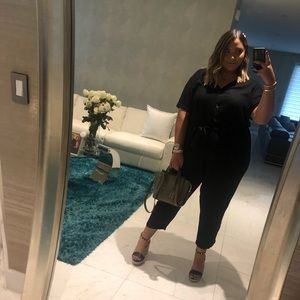 PLUS SIZE - Black Jumpsuit